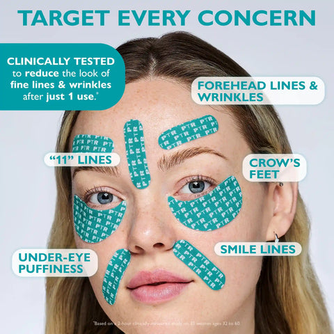 Peptide Skinjection Peptide Infused Face + Eye Tape