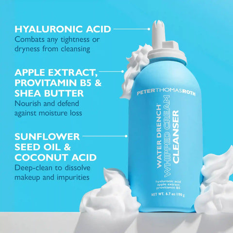 Water Drench Hyaluronic Whipped Cream Cleanser