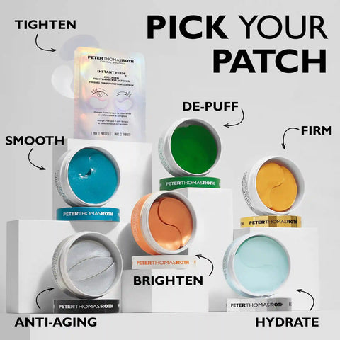 FIRMx Collagen Hydra-Gel Face & Eye Patches|90 patches / 2 shapes