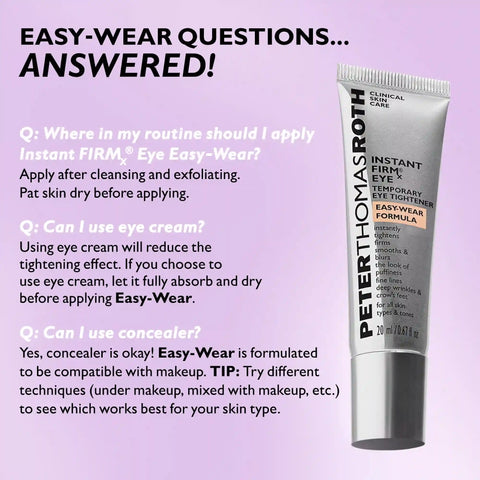 Instant FIRMx Eye Temporary Eye Tightener Easy-Wear Formula