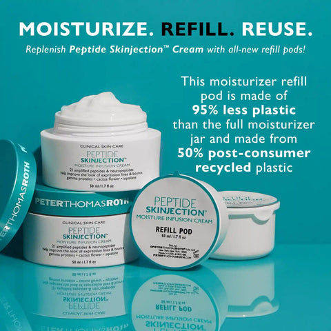 Peptide Skinjection Moisture Infusion Cream - Refill Pod|Refill Pod (50 ml / 1.7 fl oz)