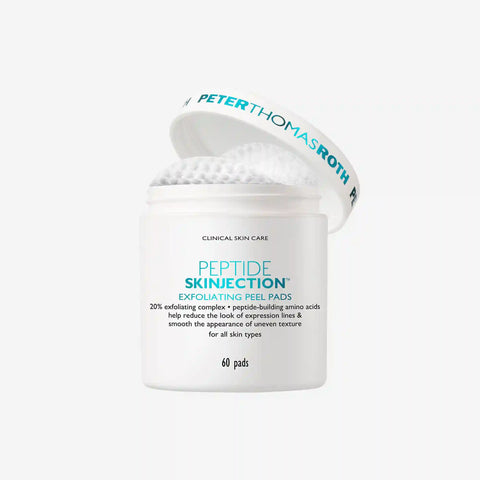 Peptide Skinjection Exfoliating Peel Pads|60 Pads