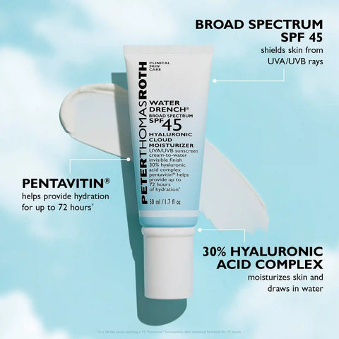 Water Drench Broad Spectrum SPF 45 Hyaluronic Cloud Moisturizer | 20ml