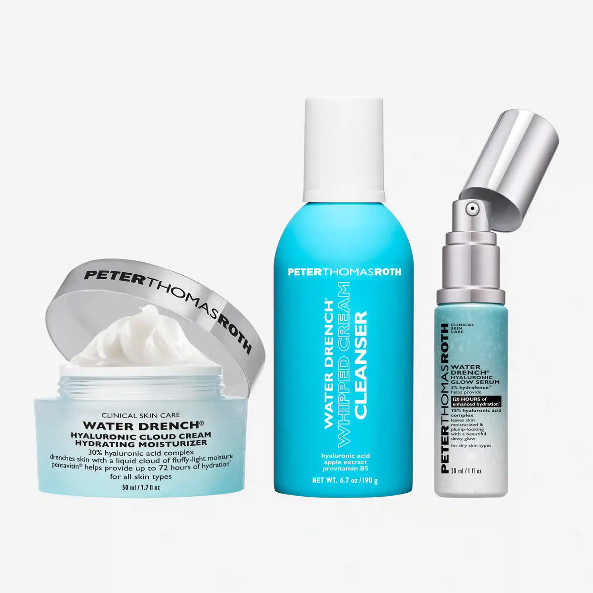 Full-Size Water Drench® Hydration Routine 3-Piece Bundle